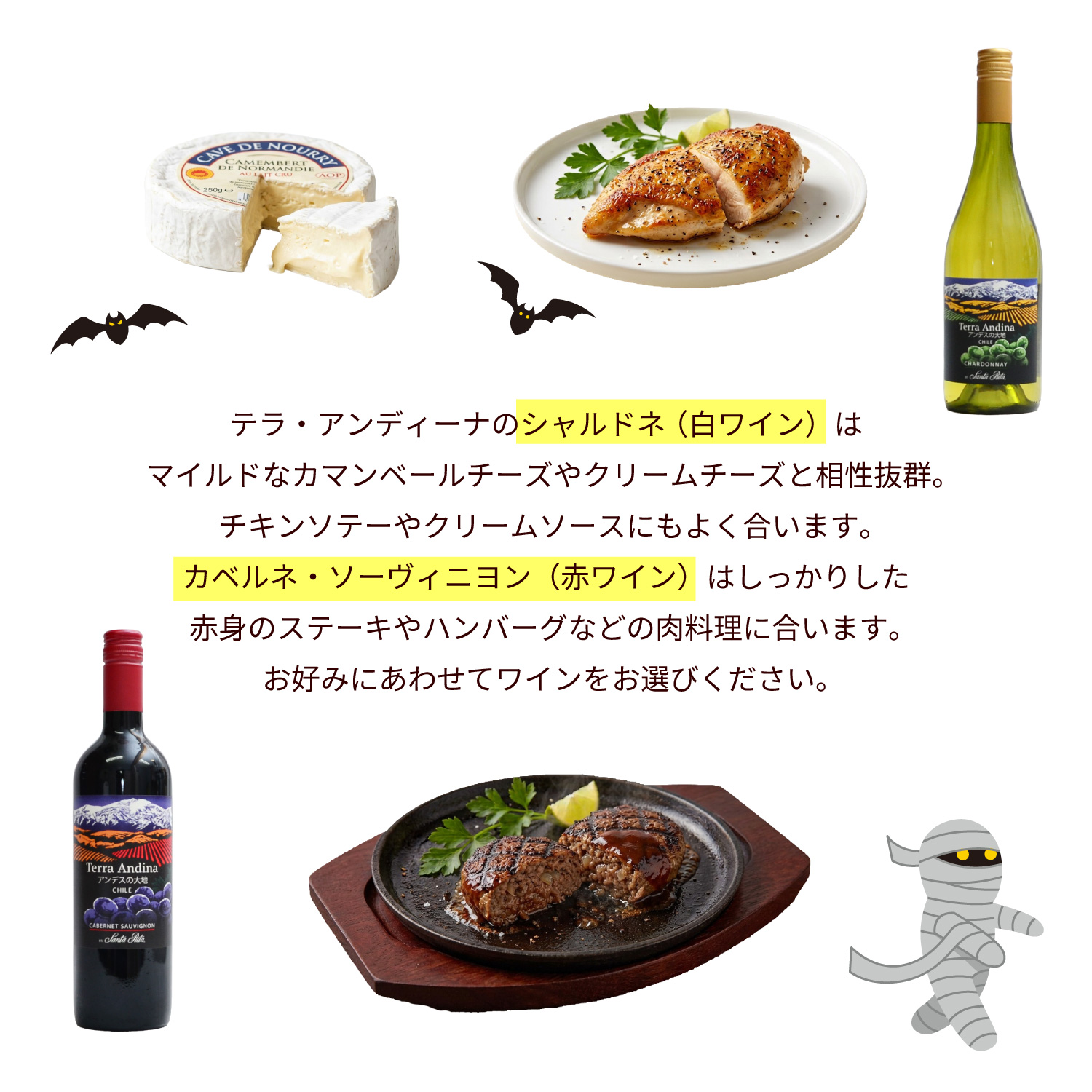 ワインに合う料理