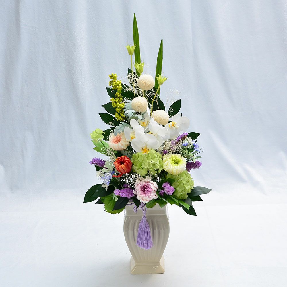 一周忌に贈るお花 花工房エーデルワイス