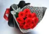 ブリザーブドフラワー 10輪の赤バラの花束 ボックス