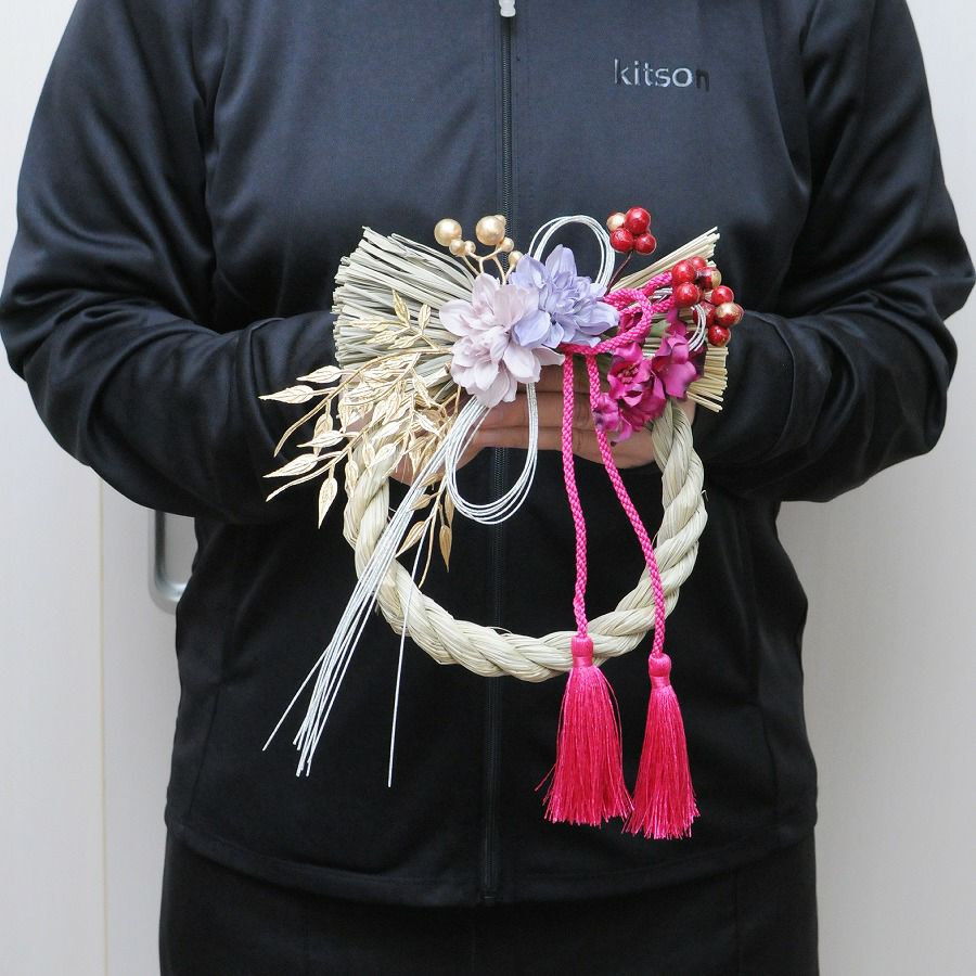 2026 お正月飾り　喜福_喜 A手持ち