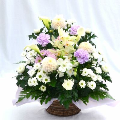 【お供え花】デザイナーズお供え花アレンジメント