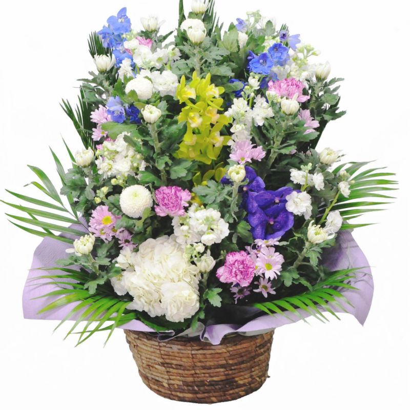 お彼岸のお供え花/デザイナーズお供え花アレンジメント